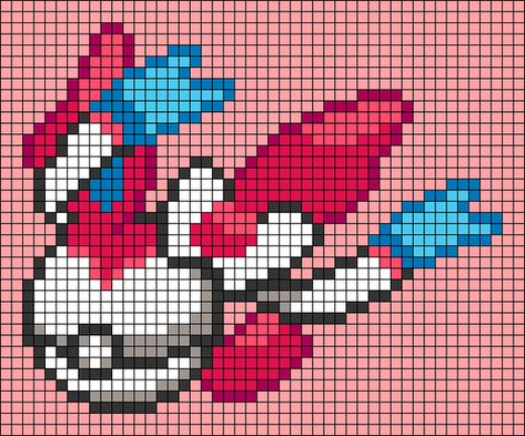 Patterns page 4 | BraceletBook Pokemon Perler Bead Patterns Eevee, Eevee Pixel Art, Eevee Perler, Bead Pokemon, Pixel Art Animals, Perler Bead Pokemon Patterns, Mentor Mentee, Pixel Pokemon, Pixel Grid