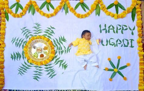 Bannu ugadhi pic Ugadi Photoshoot For Babies At Home, Ugadi Theme Photoshoot, Ugadhi Theme Baby Photoshoot, Ugadi Theme Baby Photoshoot, Ugadi Photoshoot For Babies, Ugadi Photoshoot, Babies Photoshoot, Newborn Congratulations, Son Photo Ideas