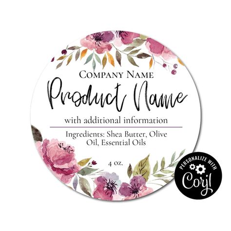 image 0 Printable Labels Free Customizable, Soap Labels Template, Farmhouse Inn, Labels For Jars, Print Labels, Lip Balm Labels, Customizable Labels, Business Labels, Soap Labels