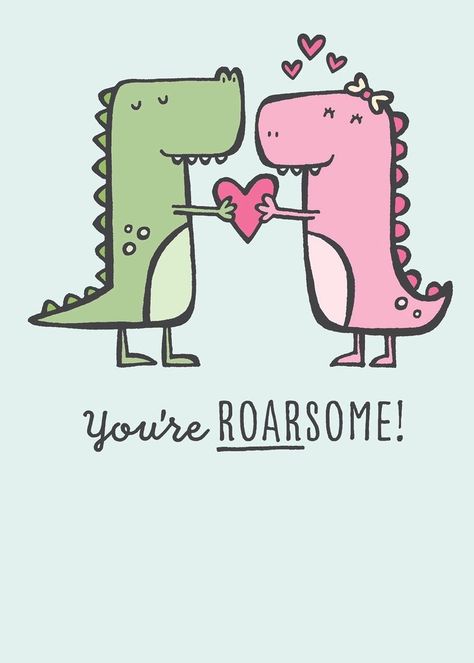 Dinosaurs                                                                                                                                                                                 More Dinosaur Quotes, Doodles Kawaii, Kawaii Valentine, Dinosaur Tattoos, Dinosaur Wallpaper, Valentines Day Coloring Page, Valentine Coloring Pages, Dinosaur Drawing, Valentines Day Coloring