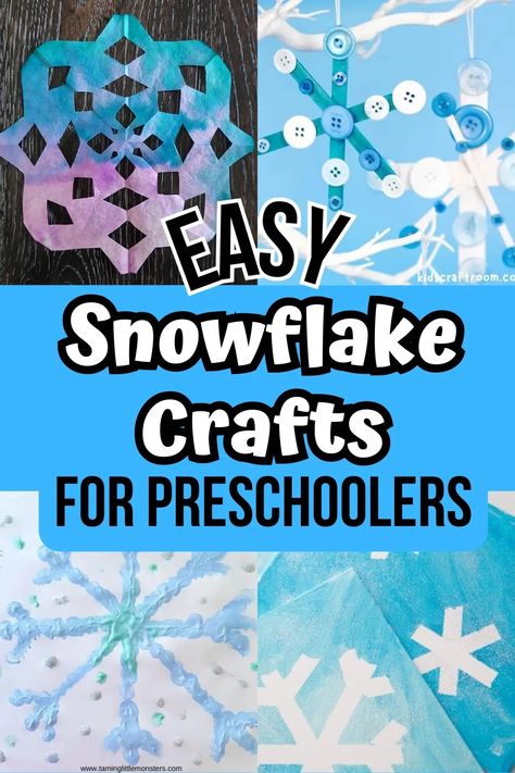 Are you looking for fun winter crafts for kids to do? These easy snowflake crafts for preschoolers encourage young learners to explore their artistic side while learning about winter’s natural wonders. Plus, these projects require only simple materials, making setup and cleanup a breeze.