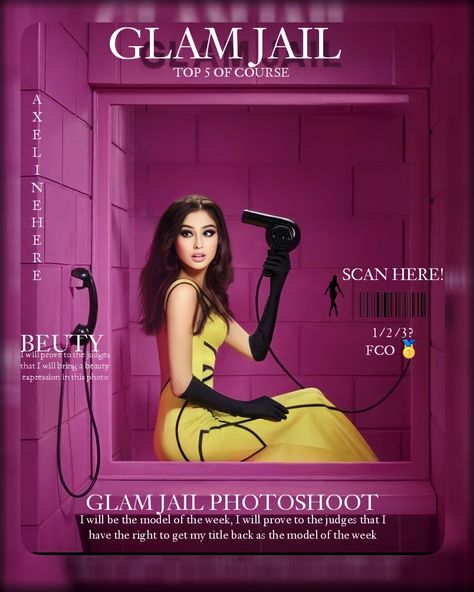 Glam Jail Photoshoot, Jail Photoshoot, Glam Jail, Business Photoshoot, Fashion Events, Fashion Event, Photoshoot Poses, Bar, Hair