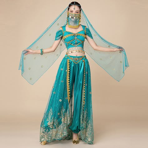 Smarter Shopping, Better Living! Aliexpress.com Arabian Princess Costume, Belly Dancer Outfits, Princess Jasmine Costume, Jasmine Princess, Arabian Princess, Fancy Outfit, Prom After Party, Garden Party Dresses, Dancers Outfit