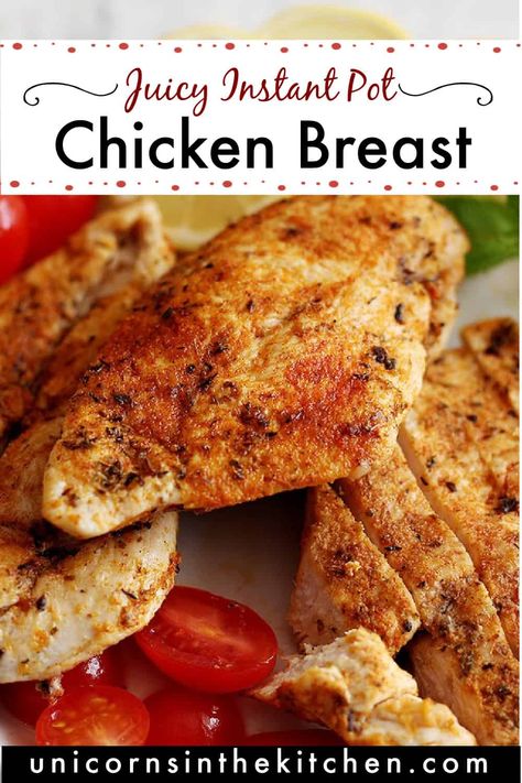 Chicken Breast Instant Pot Recipes, Perfect Chicken Breast, Instant Pot Chicken Breast, Best Chicken Breast, Mediterranean Spices, Boho Hairstyle, Chicken Breast Recipe, Perfect Chicken, Tender Chicken Breast