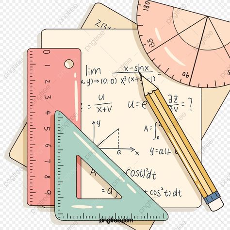 Math Aesthetic Design, Math Lettering Design, Math Designs, Math Photos, Protractor Ruler, Math Drawing, Math Wallpaper, Math Clipart, Math Design