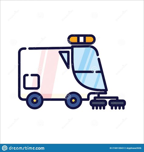 Illustration Of The Street Sweeper Car Stock Vector - Illustration of asset, background: 216912043 Street Sweeper, Cartoon Water, Car Stock, Car Illustration, Toys For Boys, Wooden Toy Car, Stock Vector, Vector Illustration, Toy Car