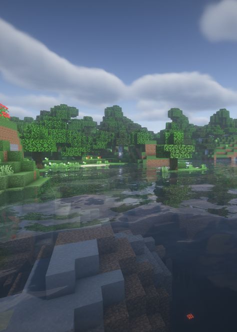 Cute blue ocean scene in minecraft :) #aesthetic #minecraft #game #mc #minecraftbuild #love #cute #shaders #mcbuild #minehut #green #blue #lovely Minecraft Blue Aesthetic, Blue Minecraft Aesthetic, Overgrown Apocalypse, Aesthetic Minecraft, Minecraft Aesthetic, Ocean Scenes, Love Cute, Blue Aesthetic, Blue Ocean