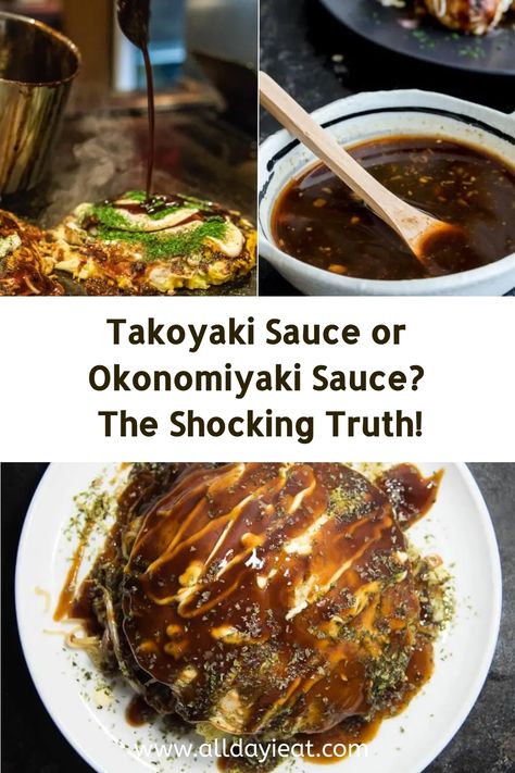 Takoyaki Sauce Recipe, Takoyaki Sauce, Tempura Dipping Sauce, Okonomiyaki Sauce, Rice Dishes Recipes, Sesame Tofu, Japanese Sauce, Ice Cream Drinks, Tomato Curry