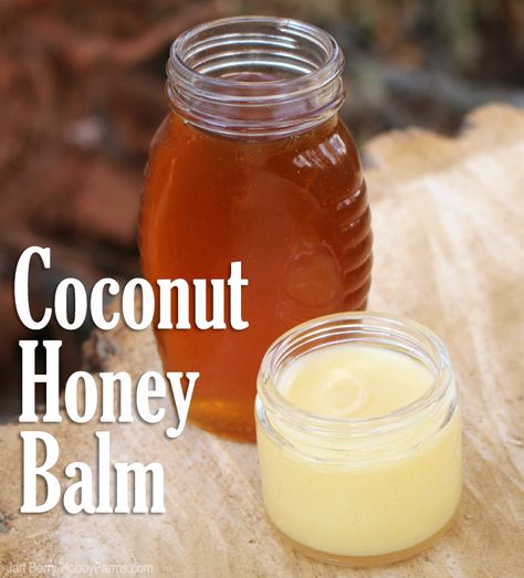 Coconut Honey Balm - Photo by Jan Berry (HobbyFarms.com) Dandelion Lotion, Honey Balm, Diy Lotion, Homemade Lotion, Diy Lip Balm, Diy Lips, Homemade Bath Products, Homemade Remedies, Lotion Bars