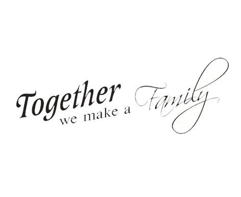 Dailinming PVC Wall Stickers Wall Decal Sticker Quote Vinyl Art Lettering Together we Make a Family Love 91X28CM - - Amazon.com Together We Make A Family, Art Lettering, Stickers Wall, Pvc Wall, Beautiful Lady, Wall Decal Sticker, Vinyl Art, Family Love, Wall Decal