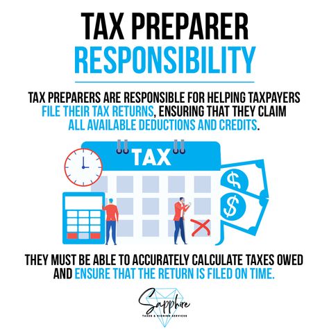 Tax Preparer Responsibility Tax Preparer, Tax Prep, Tax Tips, Irs Taxes, Business Tax, Tax Preparation, Filing Taxes, Tax Return, Stay Connected