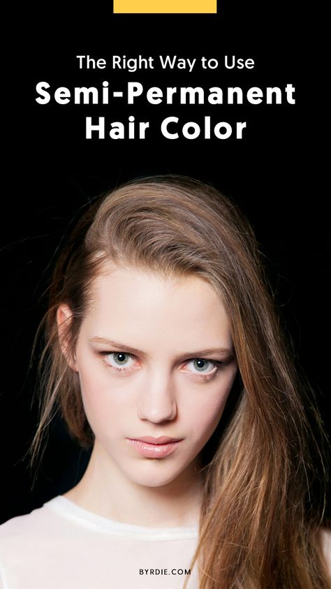 How to use semi-permanent hair dye Adore Titanium Hair Dye, Semi Permanent Hair Color Ideas, Best Semi Permanent Hair Dye, Non Permanent Hair Dye, Permanent Red Hair Dye, Non Permanent Hair Color, Box Hair Dye, Loreal Hair Color, How To Dye Hair At Home