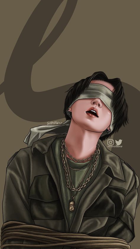 Suga Agust D Fanart, Suga Fanart Anime, Suga Anime Wallpaper, Suga Daechwita Drawing, Min Yoongi Anime, Bts Wallpaper That Dont Scream Bts, That That Suga, Bts Anime Fan Art, Agust D Drawing