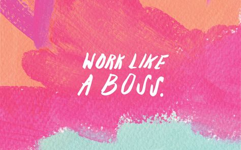 learnign: “ Hello friends! This isn’t very much of a studying-related post, but I thought I’d share anyway. I’m so in love with Design Love Fests’s work. I kind of want to download everything. They... Like A Boss, The Words, Laptop, Wallpapers, Orange, Quotes, Pink, Blue