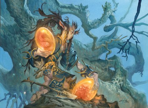 ArtStation - Seed of Renewald, Jesper Ejsing Jesper Ejsing, Beast Creature, Mtg Art, Splash Art, Dragon Egg, Fantasy Paintings, Art Et Illustration, Magic Art, Art And Illustration