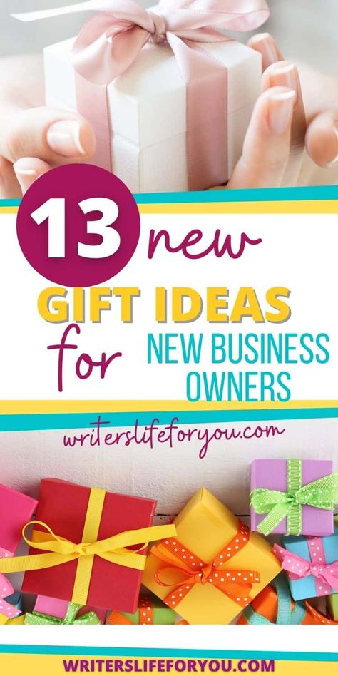 Looking for the perfect gift ideas for a new business owner? Want to find new business gift ideas your new entrepreneur will love? Discover 13 new entrepreneur gift ideas he or she is sure to love. Some are practical gifts, and some are just plain cool tech gifts. You find plenty of good gifts for business owners here. New business gift ideas| gift ideas for opening business via @writerslifeforyou Networking Gifts Ideas, Grand Opening Gift Ideas For Owner, Gifts For New Business Owner Friends, Content Ideas For Gift Shop, Gifts For New Business Owner, New Business Owner Gift Ideas, Gifts For Small Business Owners, Gift For New Business Owner, Gifts For Business Owners