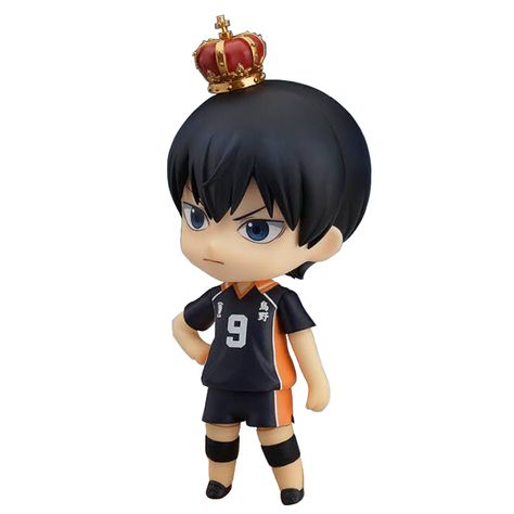 Kageyama Nendoroid, Kageyama Tobio, Anime, Black, Figurine