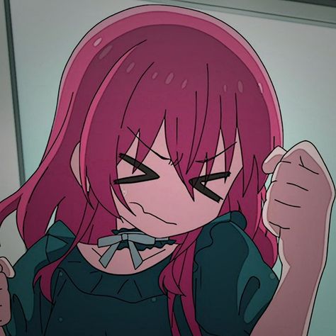 Bocchi The Rock! | Ikuyo Kita | Anime icon Bocchi The Rock Kita Ikuyo Gif, Kita Bocchi The Rock Icon, Kita Ikuyo Icons, Ikuyo Kita Icon, Kita Icon, Kita Bocchi The Rock, Girls With Red Hair, Anime Pics, Profile Pics