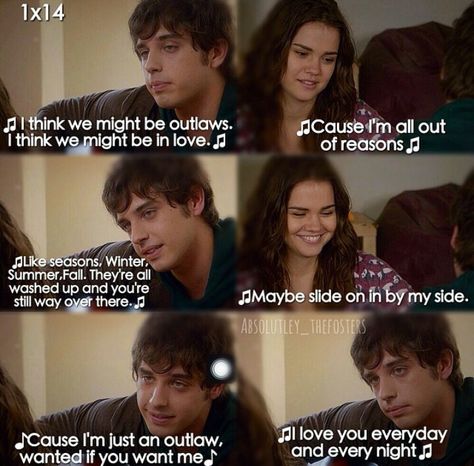 Brandon & Callie: Favorite moment Foster Cast, The Fosters Tv Show, David Lambert, Quotes And Pictures, The Foster, Abc Family, Fostering Children, I Ship It, Best Shows Ever