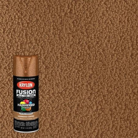 A premium product that bonds to difficult surfaces such as plastics and ready-to-assemble furniture without sanding or priming. This product provides maximum rust protection for all outdoor projects. Size: 12 Oz..  Color: Brown. Copper Spray Paint, Garage Door Makeover, Copper Paint, Metallic Spray Paint, Mineral Spirits, Paint Primer, Hammered Copper, Military Discounts, Outdoor Projects