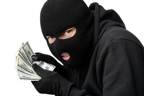 Holding Scissors, Go To Jail, Hairdresser Salon, Closeup Portrait, Counting Money, Armed Robbery, Black Mask, Top News, Gloves