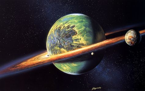 Space - Cool Planet Picture Retro wallpaper Planets, Moon