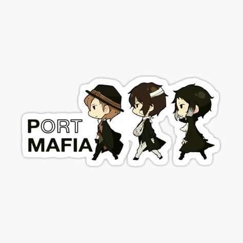 Chibi Dazai Osamu, Best Anime T Shirt Design, Bungou Stray Dogs Poster, Dazai Stickers, Anime Stickers Manga, Bungou Stray Dogs Shirt, Bungo Stray Dogs Stickers, Bungou Stray Dogs Journal, Chibi Dazai