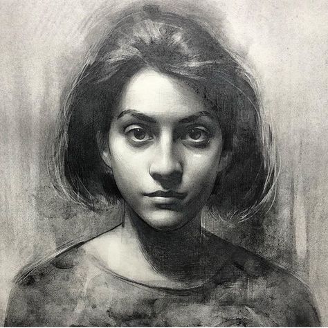 1,590 Likes, 18 Comments - Academic Art (@figurative_art) on Instagram: “Drawing by @stephenbaumanartwork” Stephen Bauman, Charcoal Portraits, Academic Art, Charcoal Drawings, Contemporary Portrait, Drawing Faces, Charcoal Art, San Giovanni, Amazing Drawings