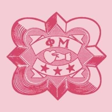 Phi Mu Wallpaper, Phi Mu Aesthetic, Phi Mu Creed, Phi Mu Graphic, Ipad Backgrounds, College Wall Art, Bright Aesthetic, Preppy Theme, Widget Board