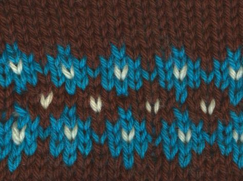 A small Fair Isle motif can be used as a simple knit border or as an allover pattern. This small Fair Isle motif pattern works well as an accent in all kinds of knitting projects. Knitting Motifs, Knit Border, Motif Fair Isle, Fair Isle Chart, Crochet Knit Stitches, Motif Pattern, Allover Pattern, For Dummies, Stitch Book