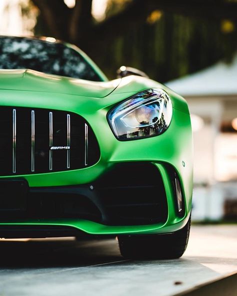 Now let's wake up the beast!  Photo shot by @guywithacamera408.  _________________  Mercedes-AMG GT R - Fuel consumption 11.4l/100 km | CO2 emission combined 259 g/km  .  #MercedesBenz #MercedesAMG #AMG #mbfanphoto #AMGGTR #automotivedesign #tamethebeast #beastmode #greencars #amazingcars #mbcar Green Mercedes, Red Mercedes Benz, Red Mercedes Benz Aesthetic, Dark Green Mercedes, Mercedes Brabus, Mercedes Amg Gt R, Red Mercedes Benz Convertible, Girls Driving, Bmw Love