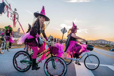 Witch Costume Diy, Witch Costumes, Oak Island, Perfect Weather, Witchy Woman, Biker Style, Diy Costumes, Bike Ride, Halloween Makeup