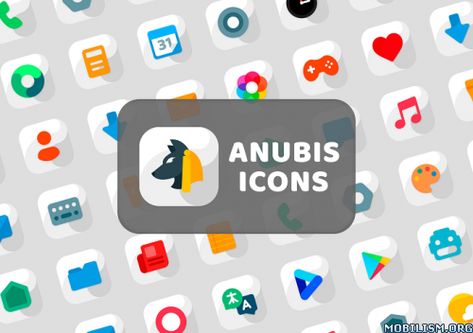 Anubis White – Icon Pack Apk 1.3 (Patched) for Android White Icons, Icon Pack, White