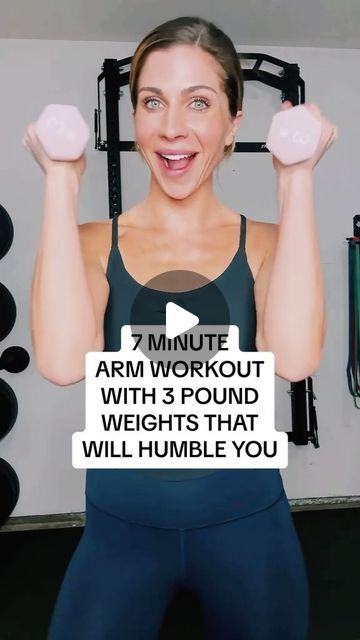 5 Minute Weight Workout, 7 Minute Arm Workout With Weights, 7 Minute Arm Workout, Standing Arm Workout With Weights, 15 Min Weight Workout, 5 Min Arm Workout With Weights, Flabby Arm Workout With Weights, 3lb Weight Workout Arms, Quick Arm Toning Workout