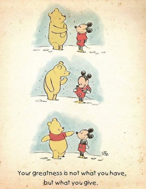 Winnie the Pooh and Mickey Mouse Meme Disney, Disney Humor, Winnie The Pooh And Friends, Pooh And Friends, 디즈니 캐릭터, Wallpaper Disney, Winnie The Pooh Quotes, Pooh Quotes, Quotes Disney