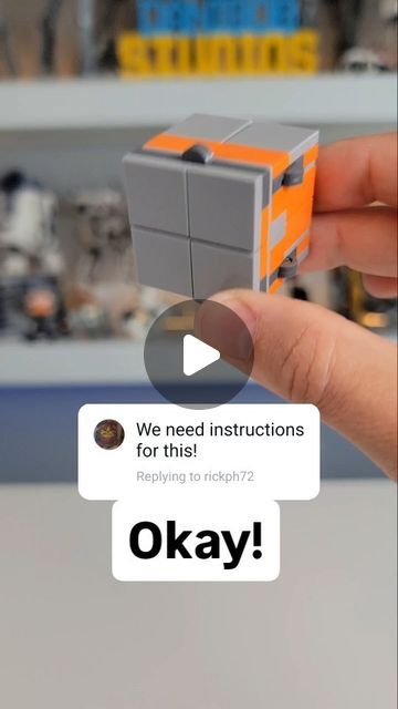 Danibob Studios on Instagram: "How to build LEGO Infinity Cube 
Parts list:
X8 brackets 
X8 Hinges 
X8 1x2 tiles 
X8 2x2 tiles 
X24 1x2 plates 

#legobuild #legofidget #legotips #legohacks #legofan" Legos Building Ideas, Lego Valentine Ideas, Lego Infinity Cube, Lego Build Ideas, Cool Lego Ideas, Infinity Cube, Paper Stuff, Lego Instructions, August 28