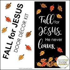 Fall Sunday School Bulletin Boards, Christian School Bulletin Boards, Fall Church Bulletin Boards, Sunday School Classroom Decor, Classroom Door Decor, Christian Classroom, Christian Bulletin Boards, Sunday School Rooms, Fall For Jesus