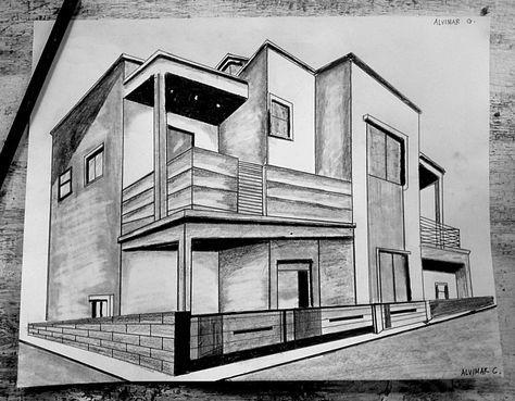 Dream House Drawing Easy, Dream House Drawing Sketch, Mansion Sketch, Simple House Sketch, Dream House Sketch, Mansion Drawing, Dream House Drawing, Simple House Drawing, Architectural Sketching