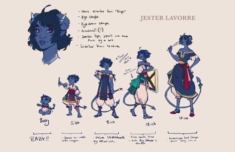 ArtStation - Critical Role Origins Jester Lavorre: Characters Jester Lavorre, The Mighty Nein, Outlast Horror Game, Dungeons And Dragons Races, Critical Role Characters, Mighty Nein, Her Outfits, Critical Role Fan Art, Artist Sketchbook