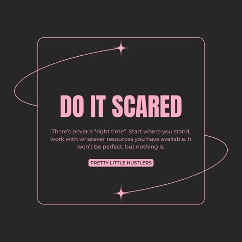 Do It Even If It Scares You Quotes, Do It Alone Do It Broke Do It Scared, Do It Scared Wallpaper, Do It Scared Quote, Motivation For Business, Scared Quotes, Do It Scared, Board Pictures, Vision Board Pictures