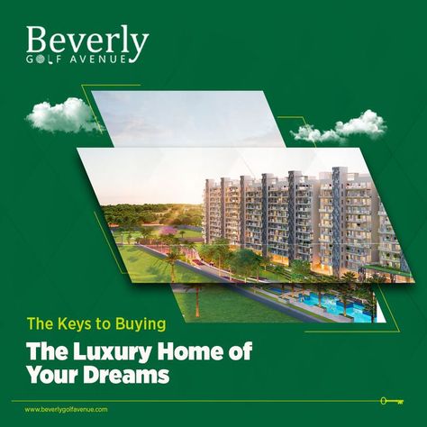 Buy 4 BHK or 3 BHK Luxury flats in Mohali Luxurious Flat, Real Estate Banner, Golf Range, Real Estate Advertising, Real Estates Design, Luxury Flats, Tri Cities, Design Graphics, Social Media Design Graphics