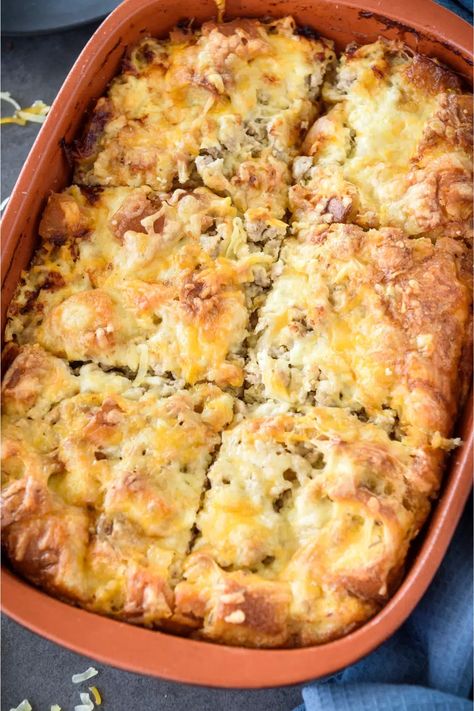 Jimmy Dean Breakfast Casserole Recipe (Quick, Easy, & Delicious) Jimmy Dean Overnight Breakfast Casserole, Jimmy Dean Egg Casserole, Jimmy Dean's Breakfast Casserole, Jimmy Dean Sausage Casserole, Jimmy Dean Sausage Breakfast Casserole, Jimmy Dean Turkey Sausage Crumbles Recipes, Turkey Sausage Crumbles Recipe, Jimmy Dean Sausage Recipes Breakfast, Jimmy Dean Breakfast Casserole