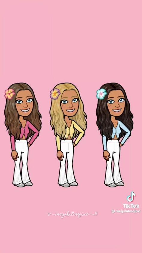 Bitmojis For Best Friends, Matching Bitmojis For Best Friends, Preppy Bitmojis, Snap Avatar, Matching Bitmojis, Snap Outfits, Avatar Emoji, Bitmoji Inspo, Snapchat Outfits