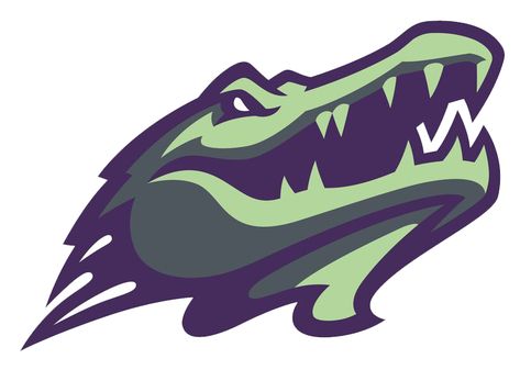 Gator Logo Design, Fantasy Football Logos, Alligator Logo, Gator Logo, Mascot Logos, Sports Logo Inspiration, Sports Badge, Panther Logo, Sport Logo Design