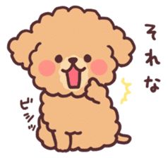 App Stickers, Cute Puns, Pet Logo Design, Fluffy Dogs, Chat App, Cute Easy Drawings, Toy Poodle, Animal Logo, Sticker Set