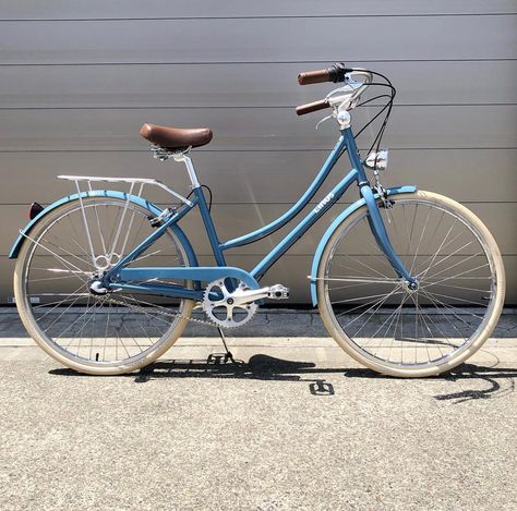 Ride. Pause. Repeat. � Linus Dutch Bike, Bike Route, Pretty Bike, Greyish Blue, Bike Style, City Bike, Vintage Bikes, Motorcycle Bike, My Ride