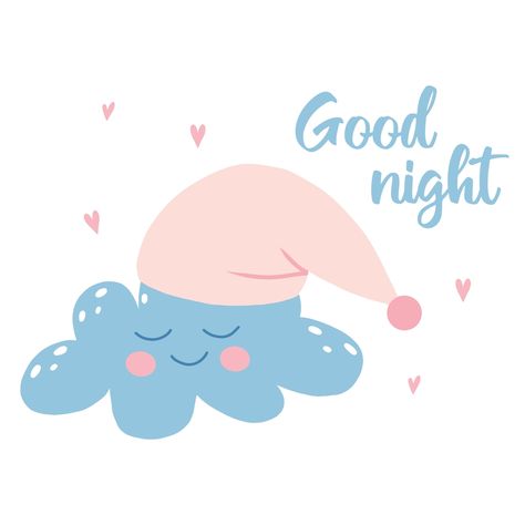 Goodnight Cute Images, Work Week Quotes, Goodnight Gifs, Good Knight, Playlist Covers Photos, Cute Cloud, Beautiful Good Night Images, Aesthetic Japan, Cute Good Morning