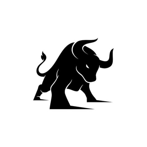 Bull Vector Logo, Toro Vector, Bull Logo Design, Toro Logo, Taurus Logo, Taurus Bull Tattoos, Rhino Logo, Animals Logo, Animal Logos