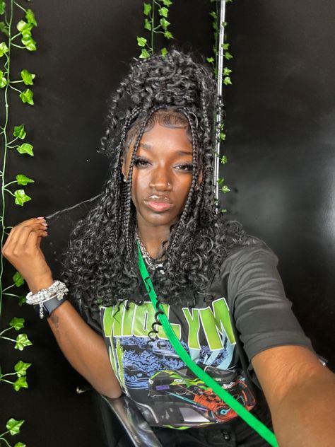 Style Braids, Short Box Braids Hairstyles, Braided Hairstyles For Black Women Cornrows, Beautiful Black Hair, Braids Hairstyles For Black Women, Cute Box Braids, Girl Braided Hairstyles, Cute Braided Hairstyles, Box Braids Hairstyles For Black Women