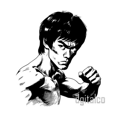 Discover the ultimate Bruce Lee vector art, capturing the essence of martial arts legend. This stunning vector illustration is a must-see for martial arts enthusiasts and vector art connoisseurs. Get inspired by the power and precision of Bruce Lee's legacy. #BruceLee #VectorArt #MartialArtsLegend #InspirationalArt Art Martial, Vector Artwork, Bruce Lee, Vector Graphics, Martial Arts, Graphic Illustration, Digital Artwork, Kos, Get Inspired